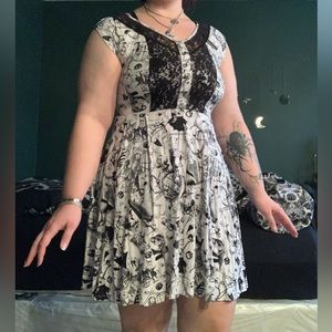 nightmare before christmas skater dress